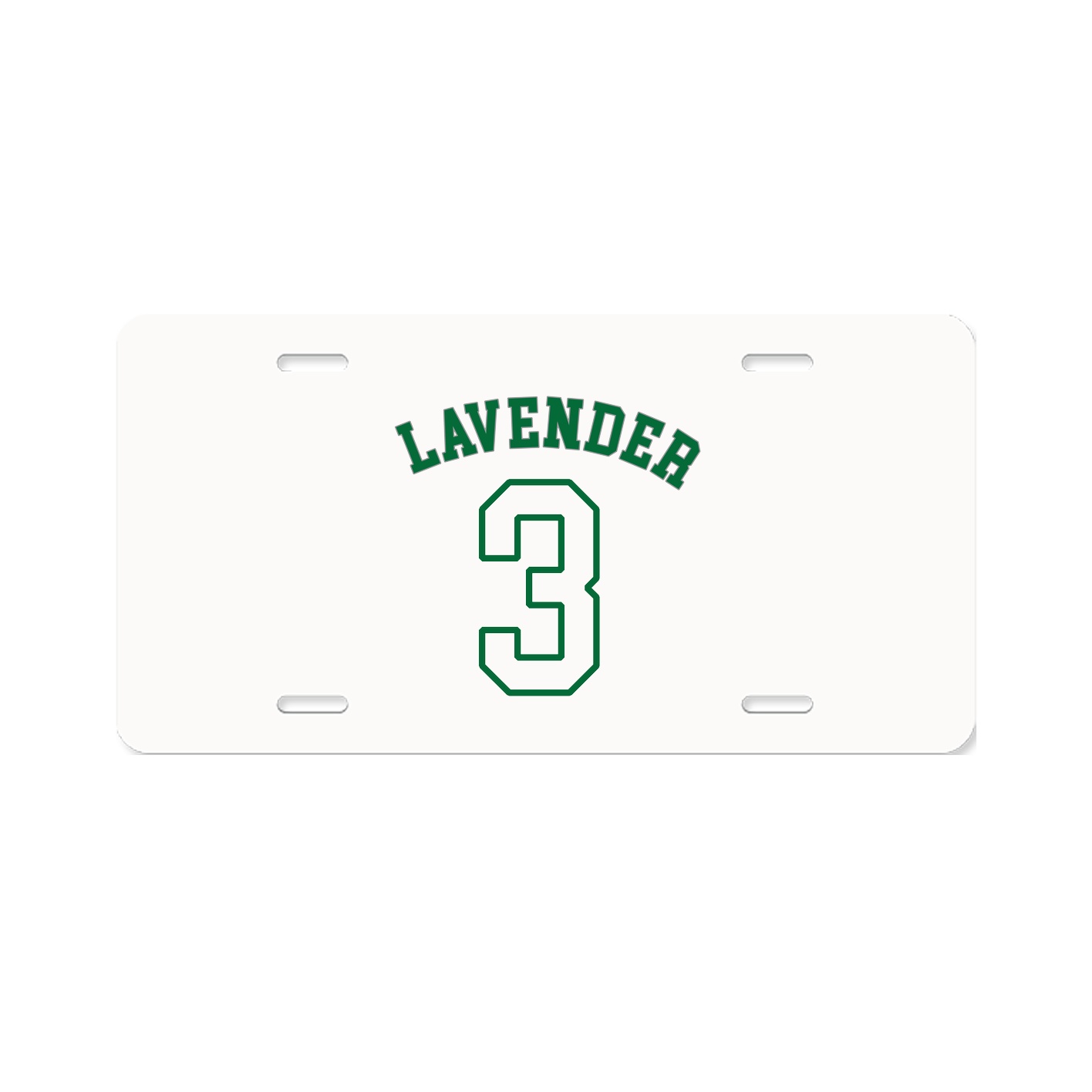 License Plate — Shirsey Arch in Classic