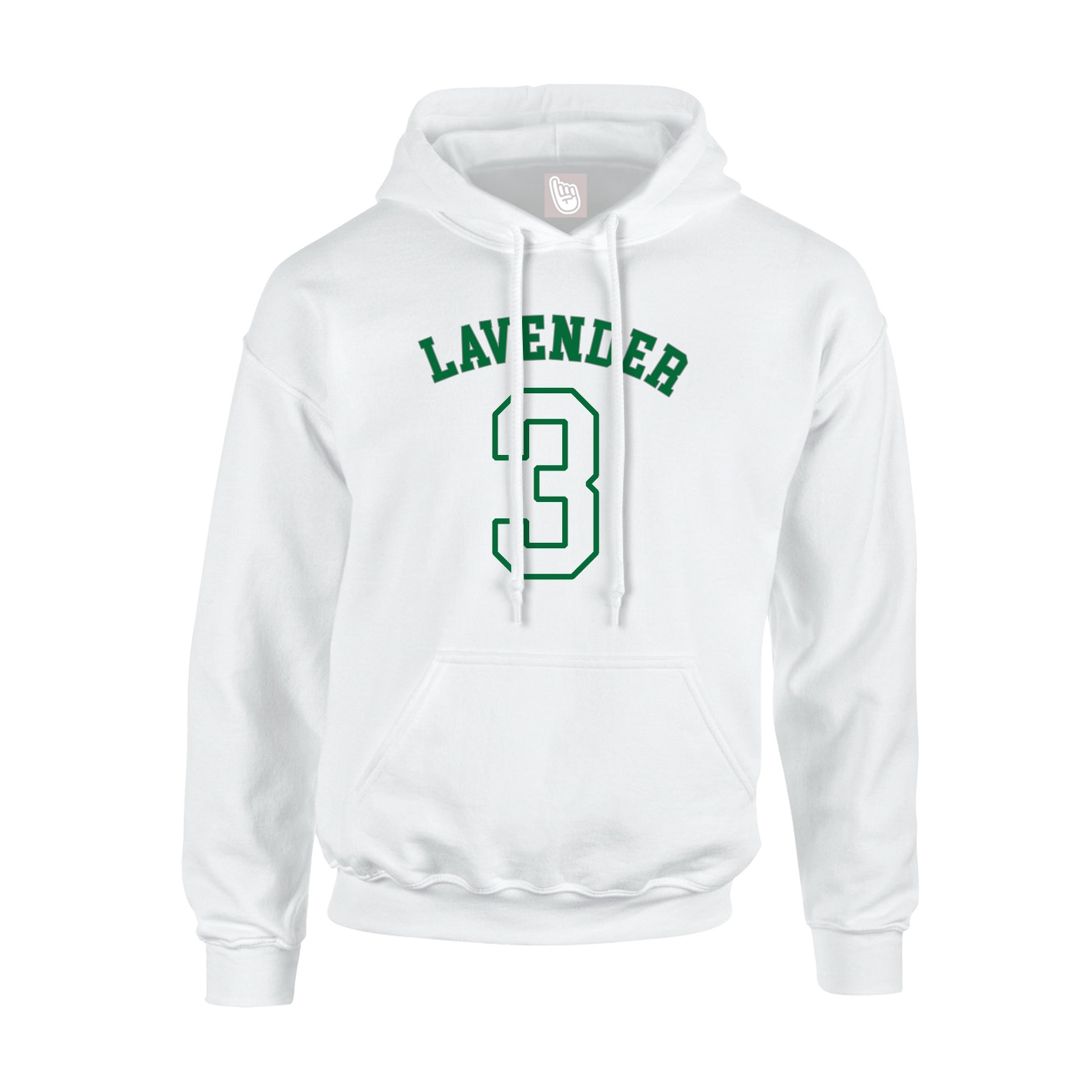 Hoodie — Shirsey Arch in White