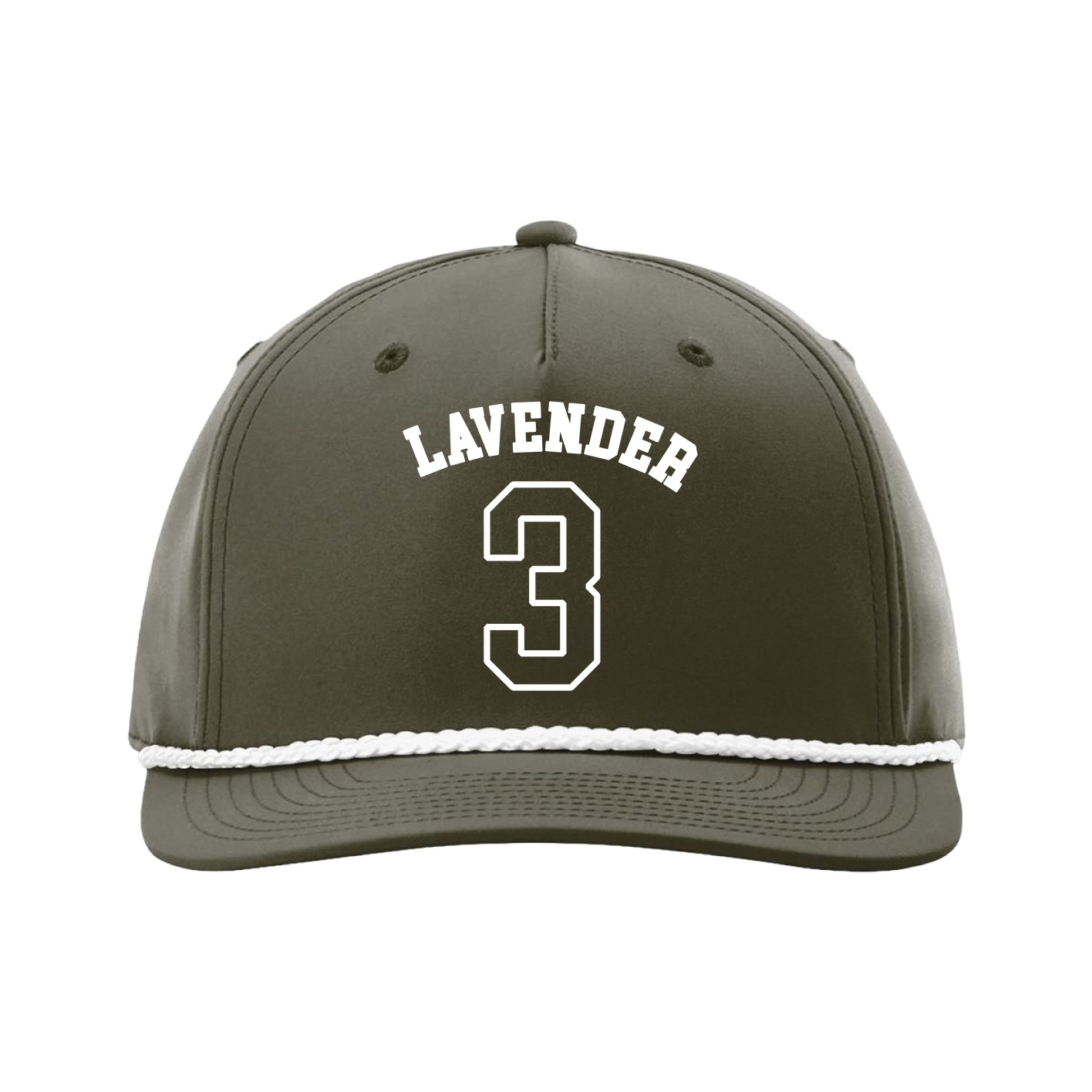 Five-Panel Classic Rope Cap — Shirsey Arch in Green