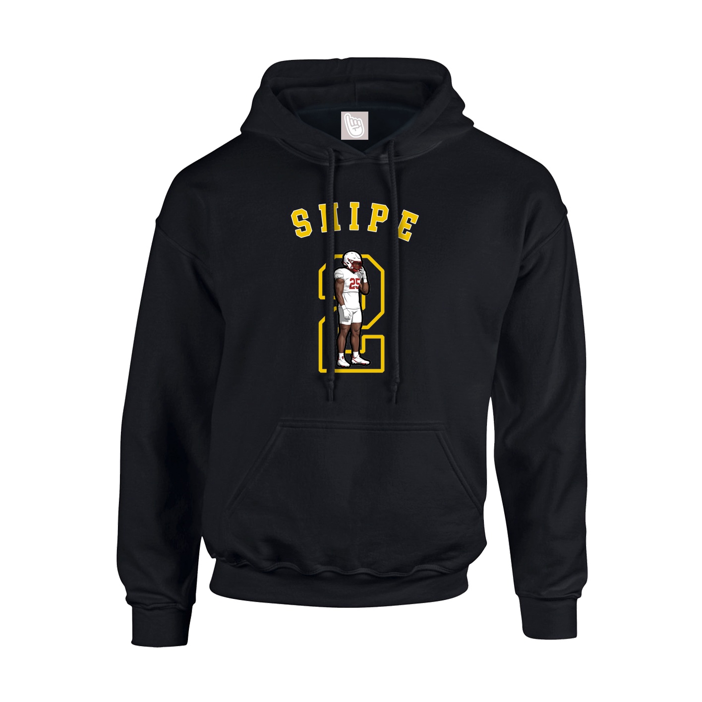 Youth Hoodie — Shirsey Arch in Black