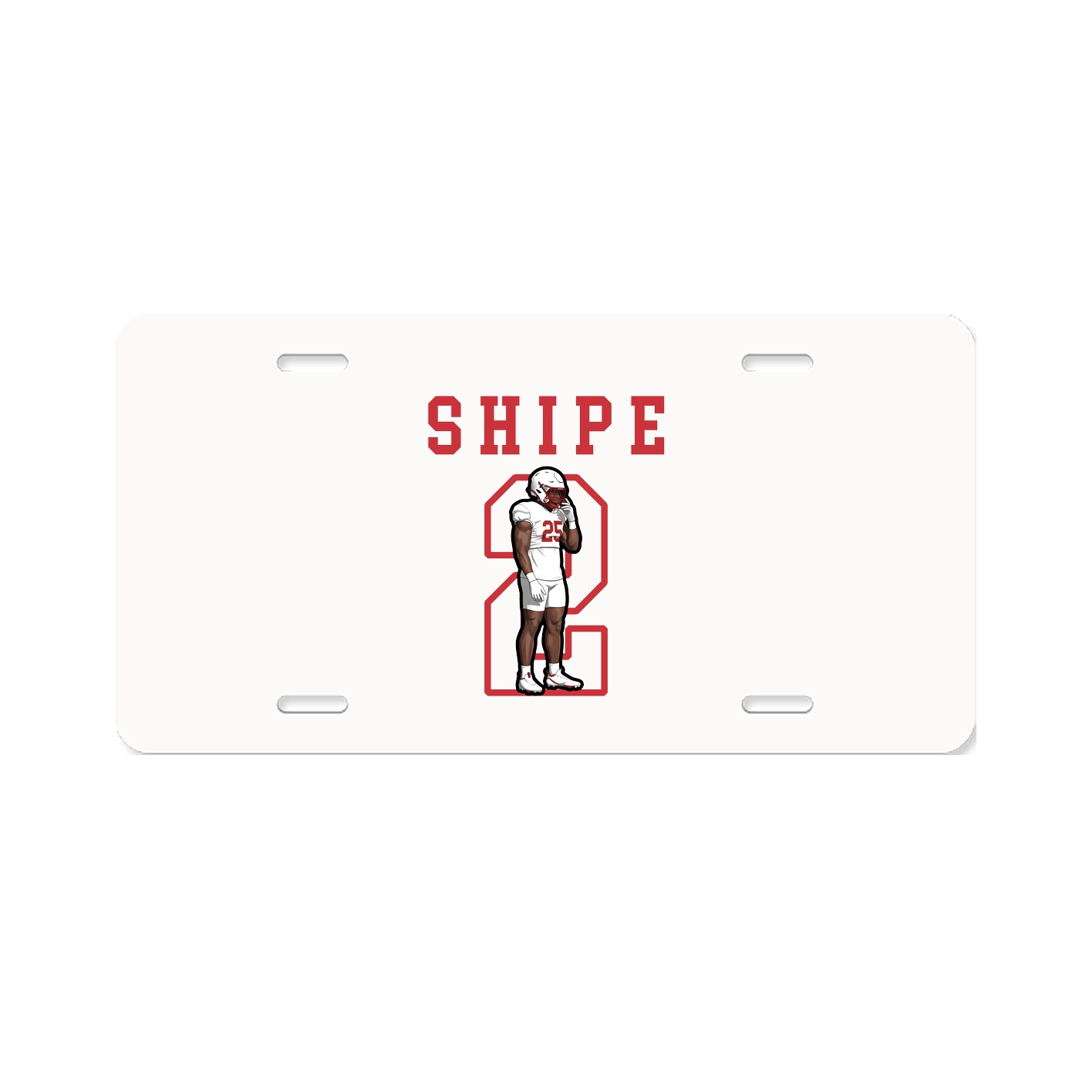 License Plate — Shirsey in Classic