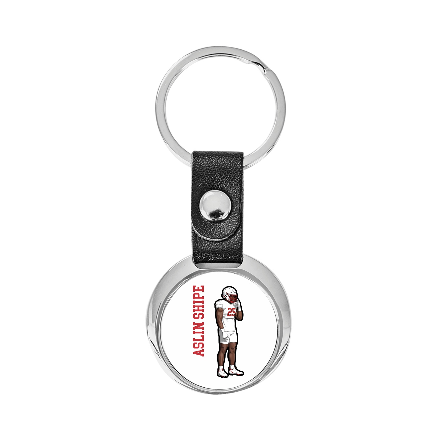 Key Chain — Name Vertical in Classic