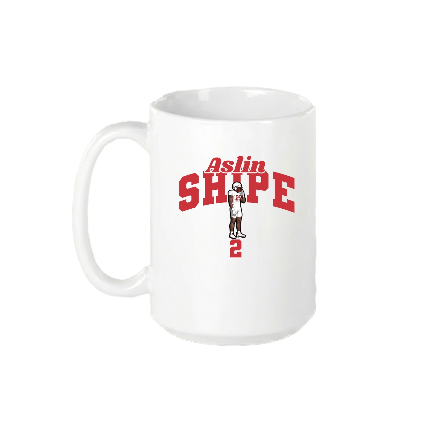15oz Coffee Mug — Signature Arch in White