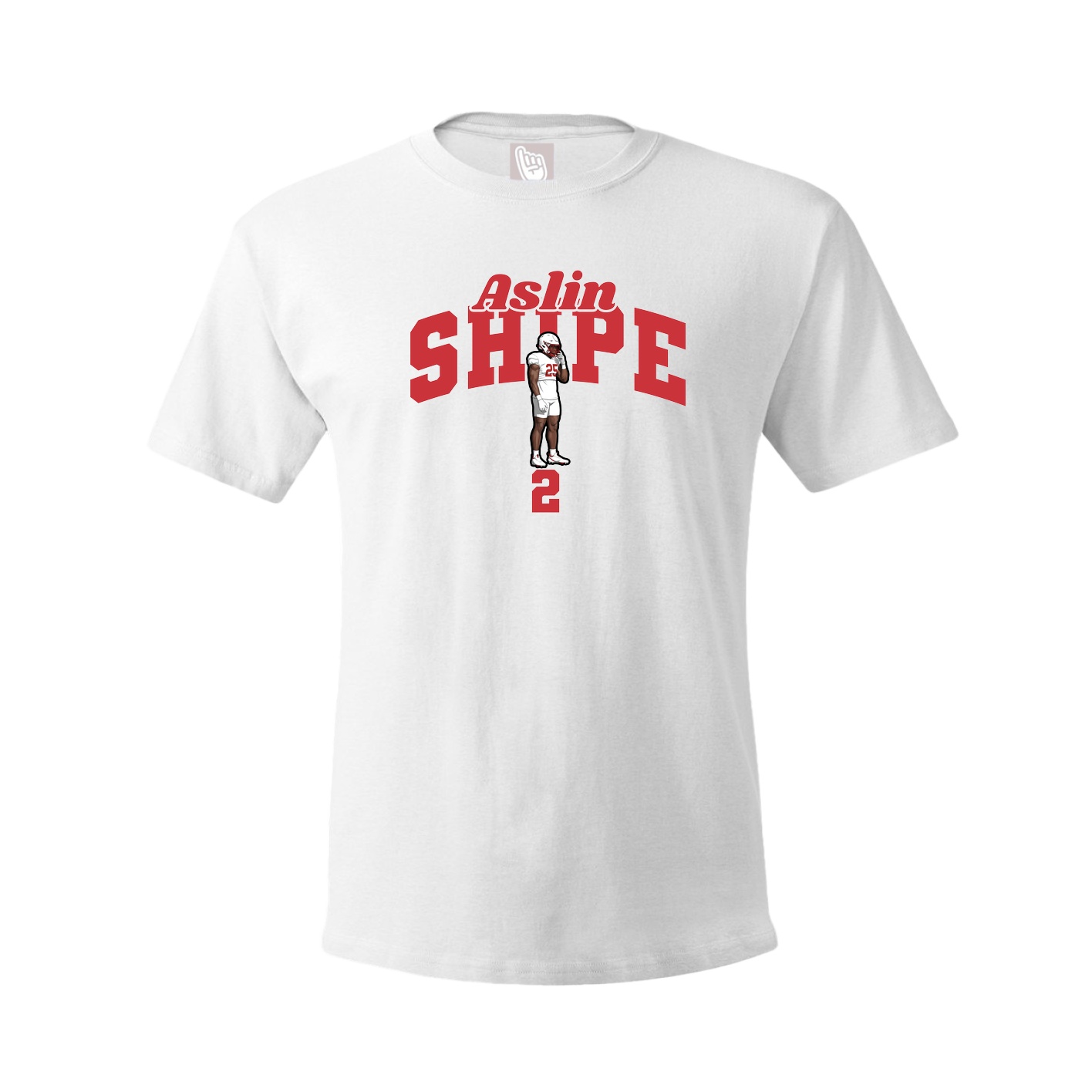 Youth Tee — Signature Arch in White