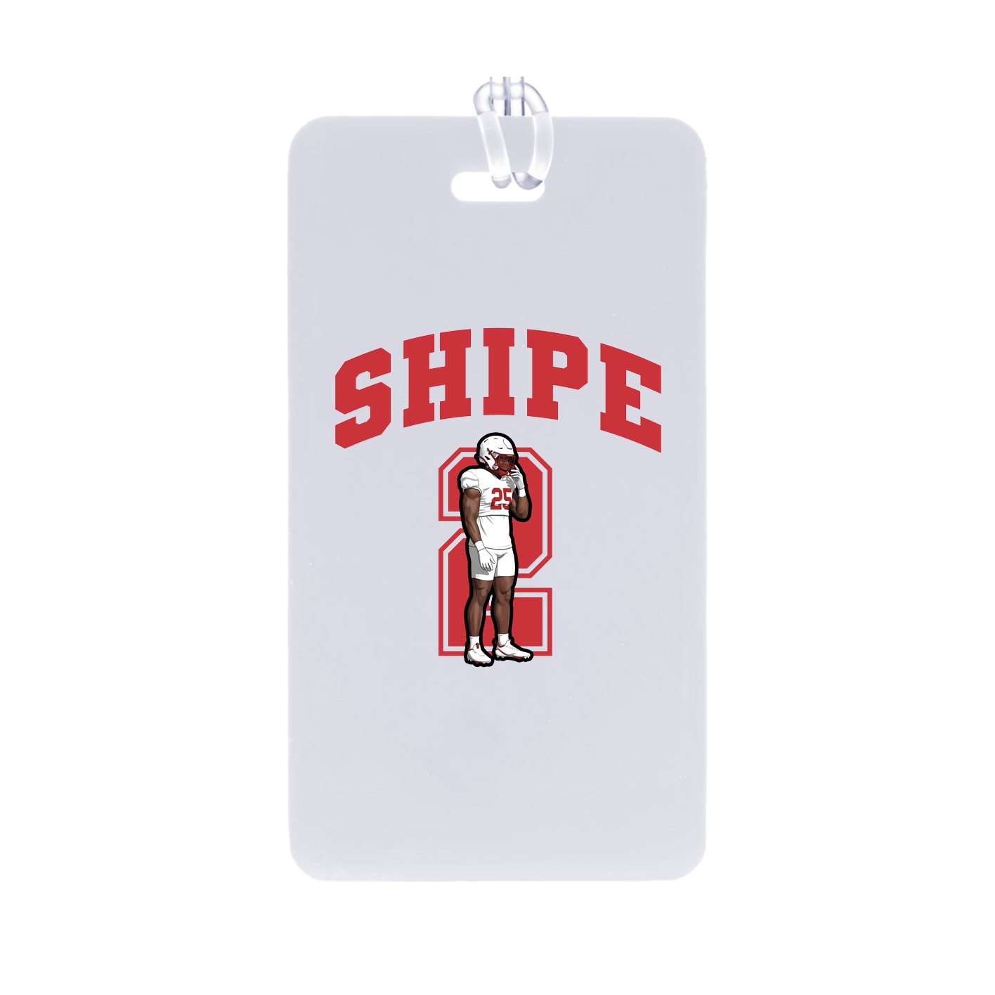 Bag Tag — Number in Classic