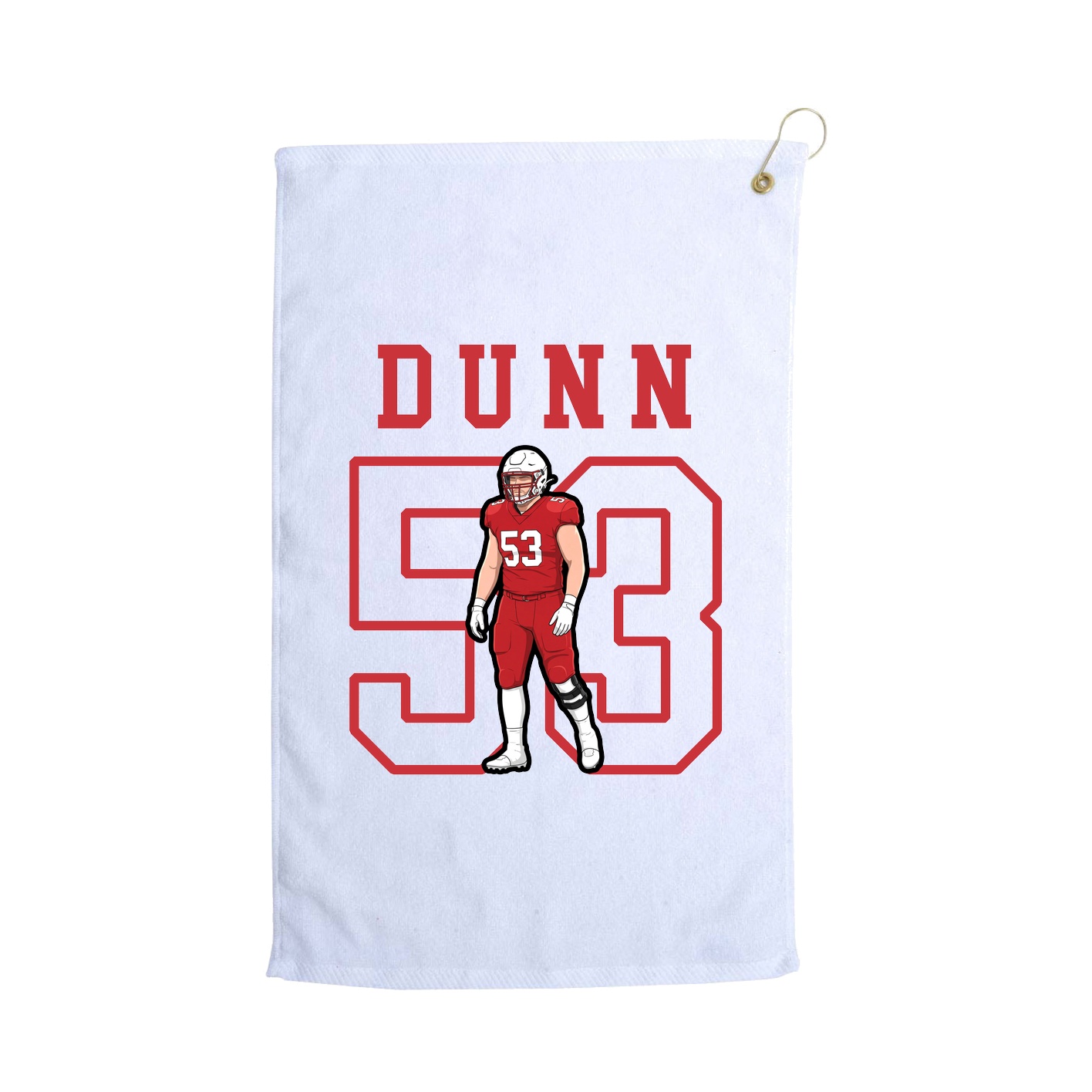 Golf Towel — Shirsey in White