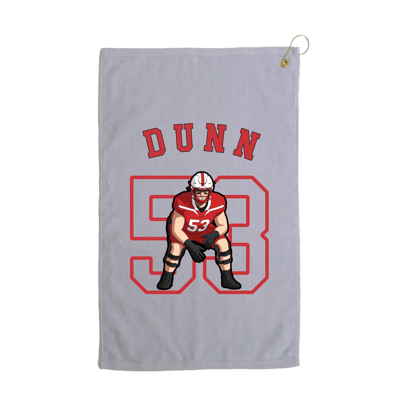 Golf Towel — Shirsey Arch in Grey