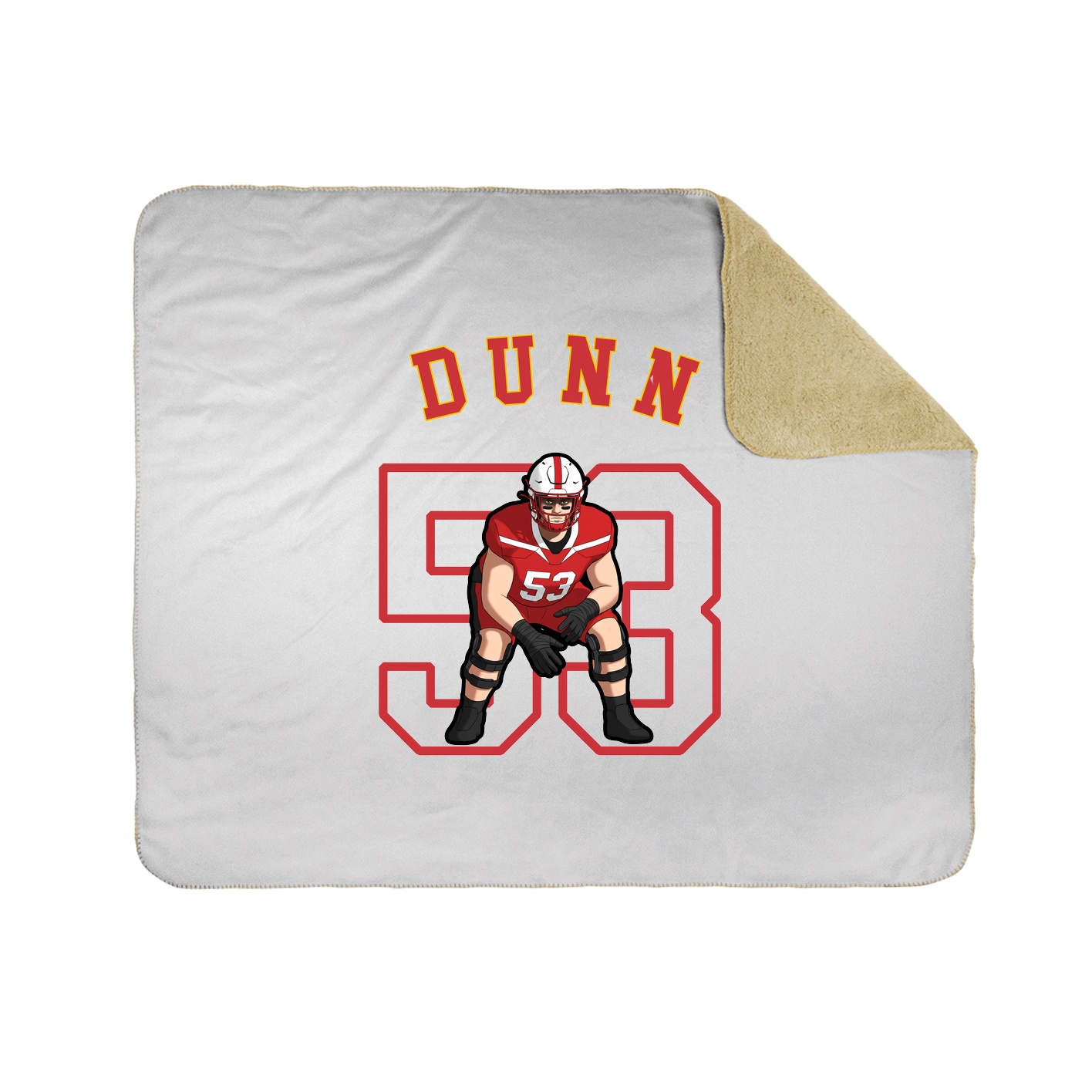 Throw Blanket — Shirsey Arch in White