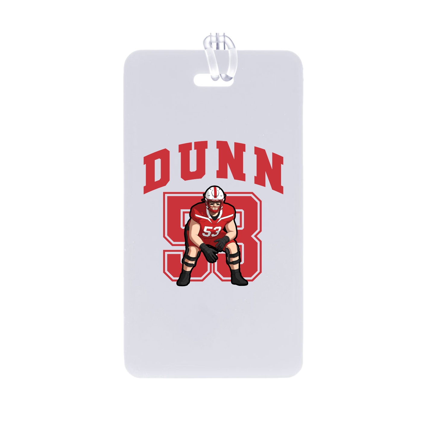 Bag Tag — Number in Classic