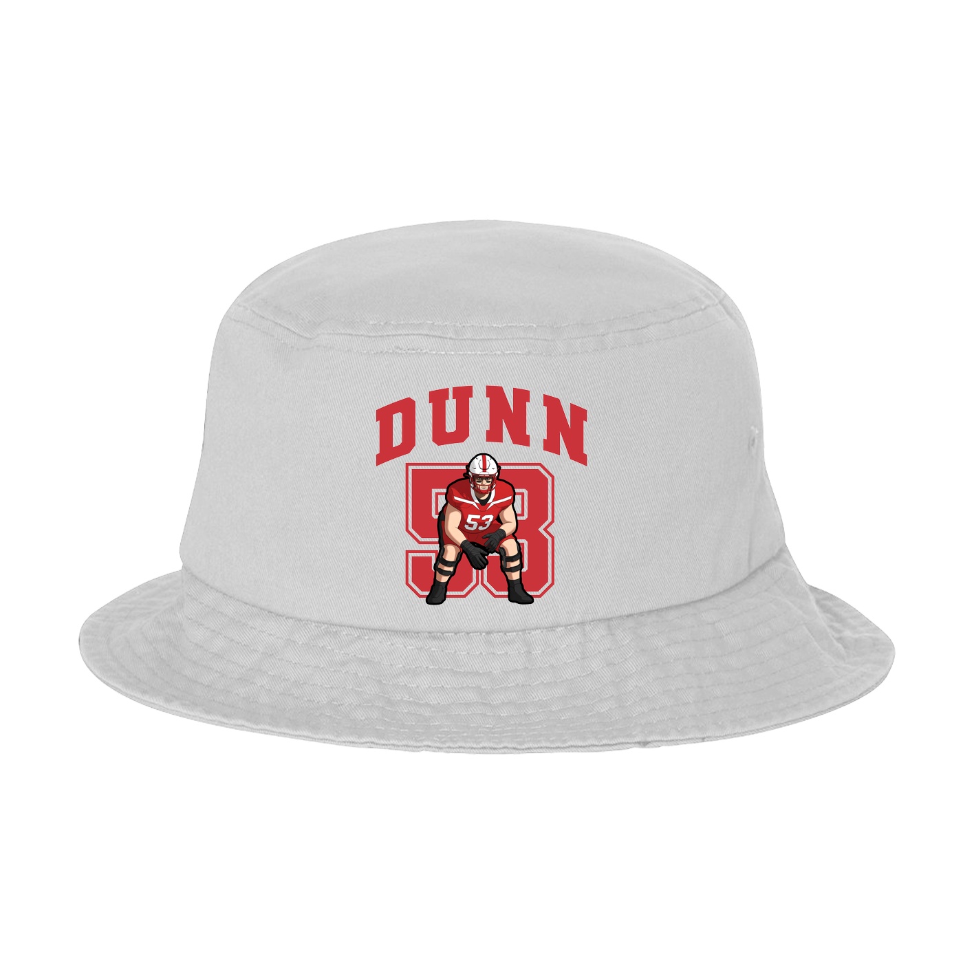 Bucket Cap — Number in White