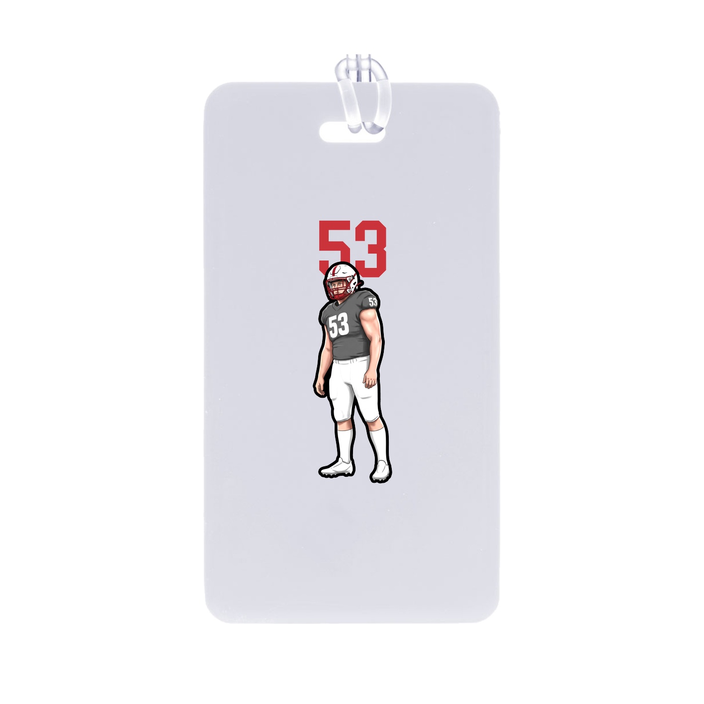Bag Tag — Number Top in Classic