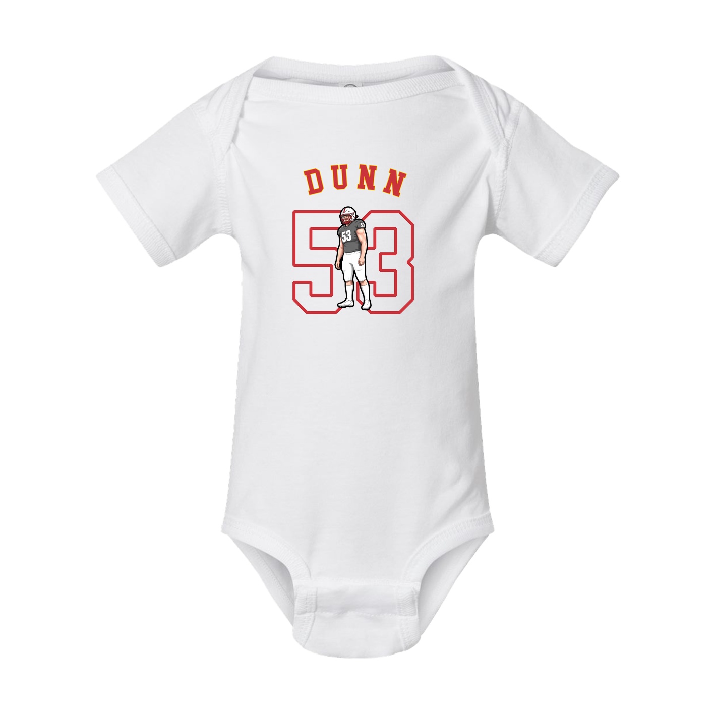 Baby Onesie — Shirsey Arch in White