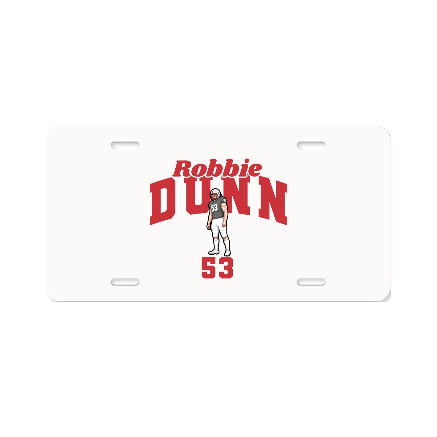 License Plate — Signature Arch in Classic