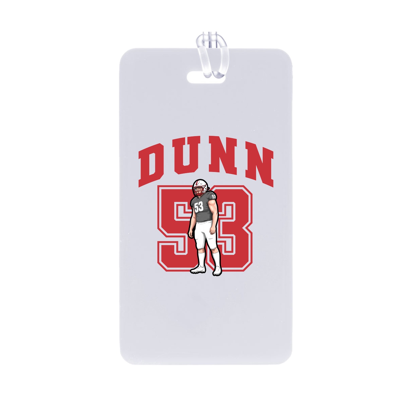 Bag Tag — Number in Classic