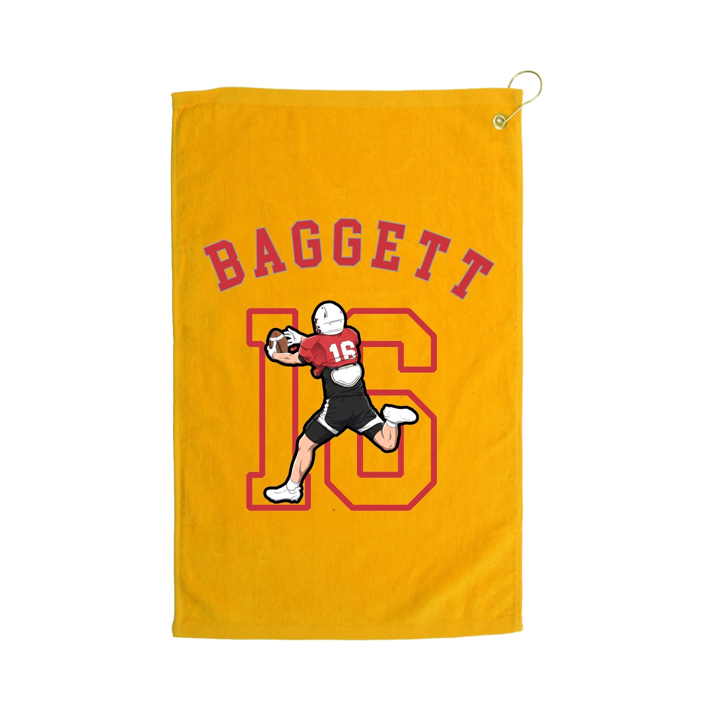 Golf Towel — Shirsey Arch in Gold