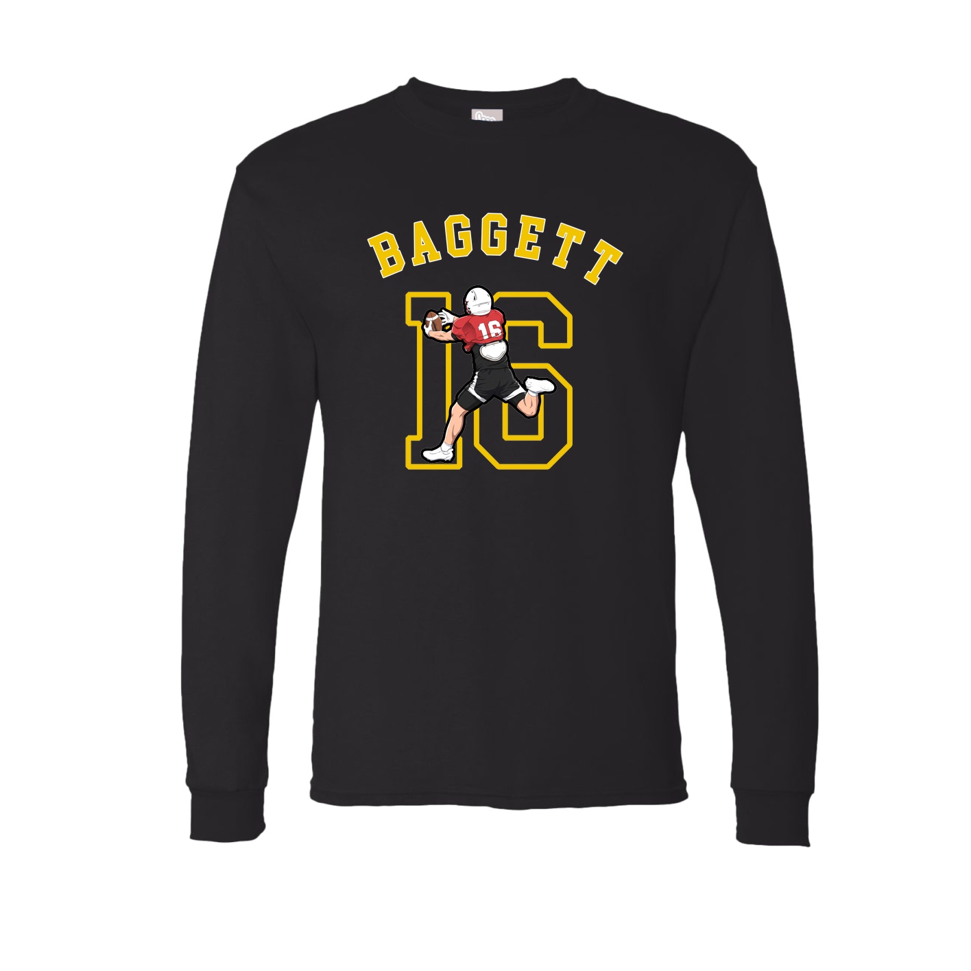 Long Sleeve Tee — Shirsey Arch in Black