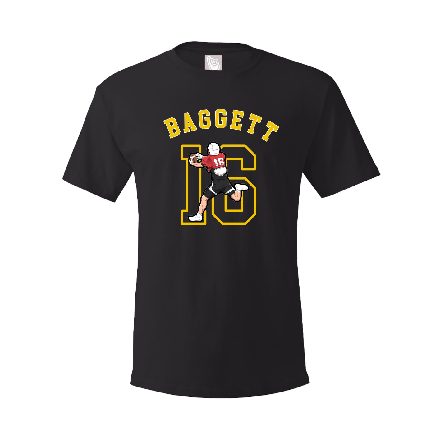 Youth Tee — Shirsey Arch in Black