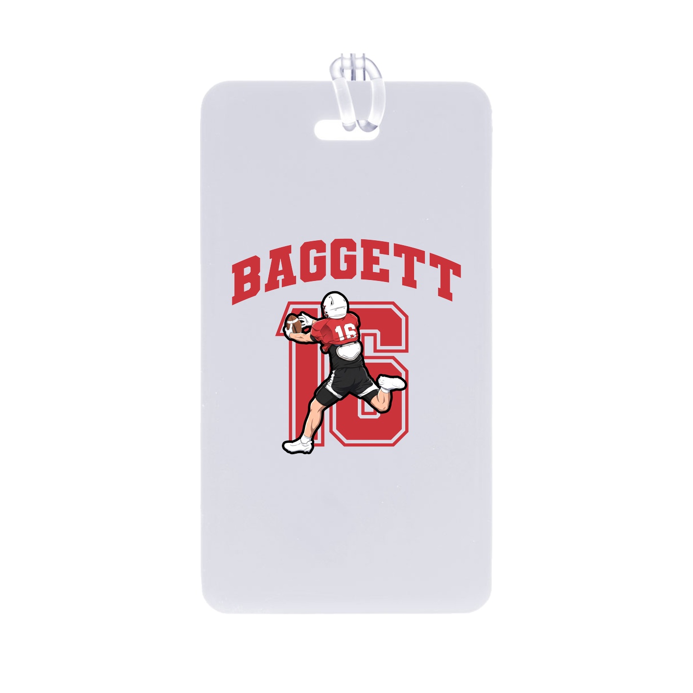 Bag Tag — Number in Classic