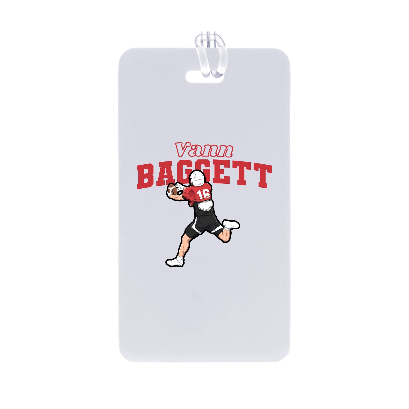 Bag Tag — Name Arch in Classic