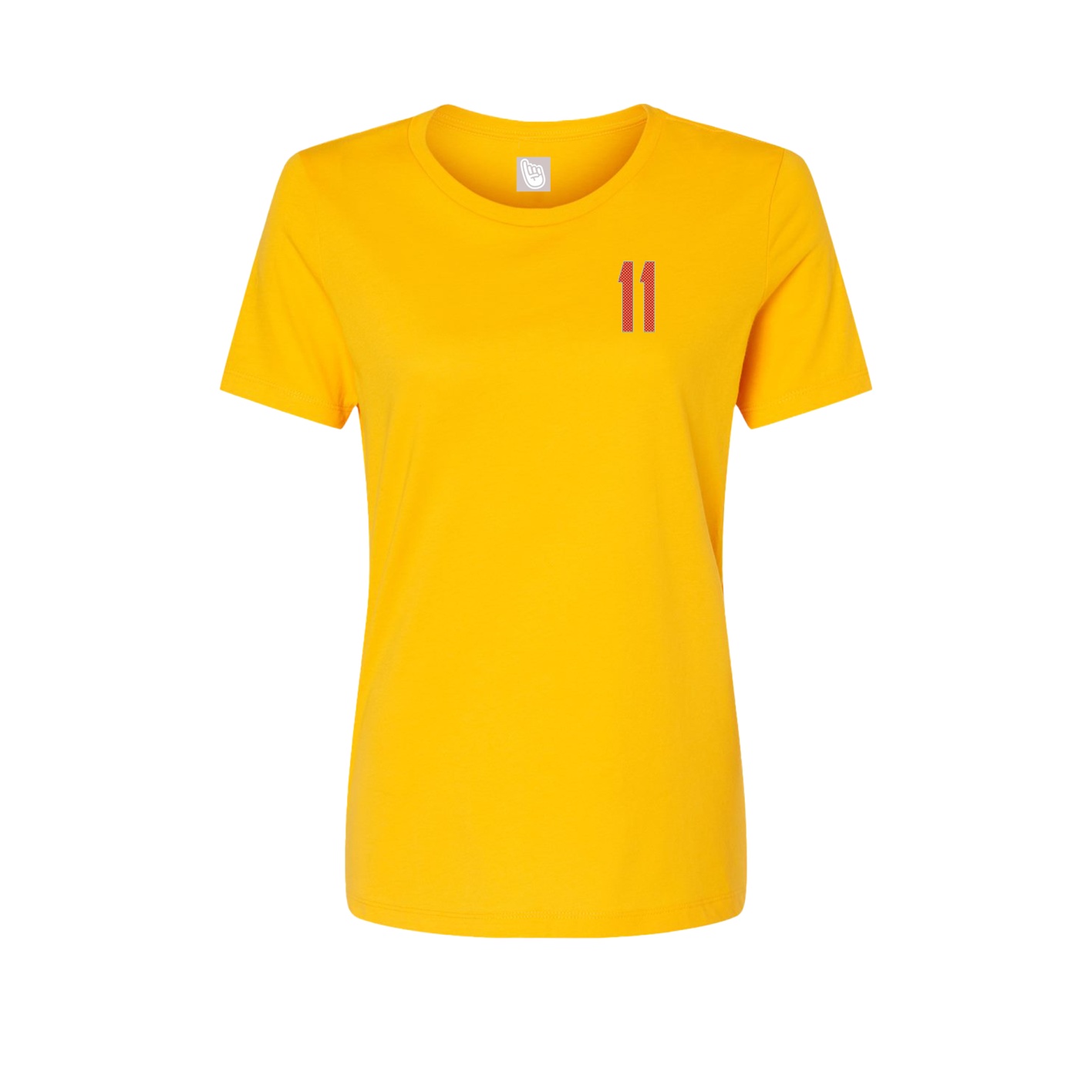 Womens Tee — Front Shirsy in Gold
