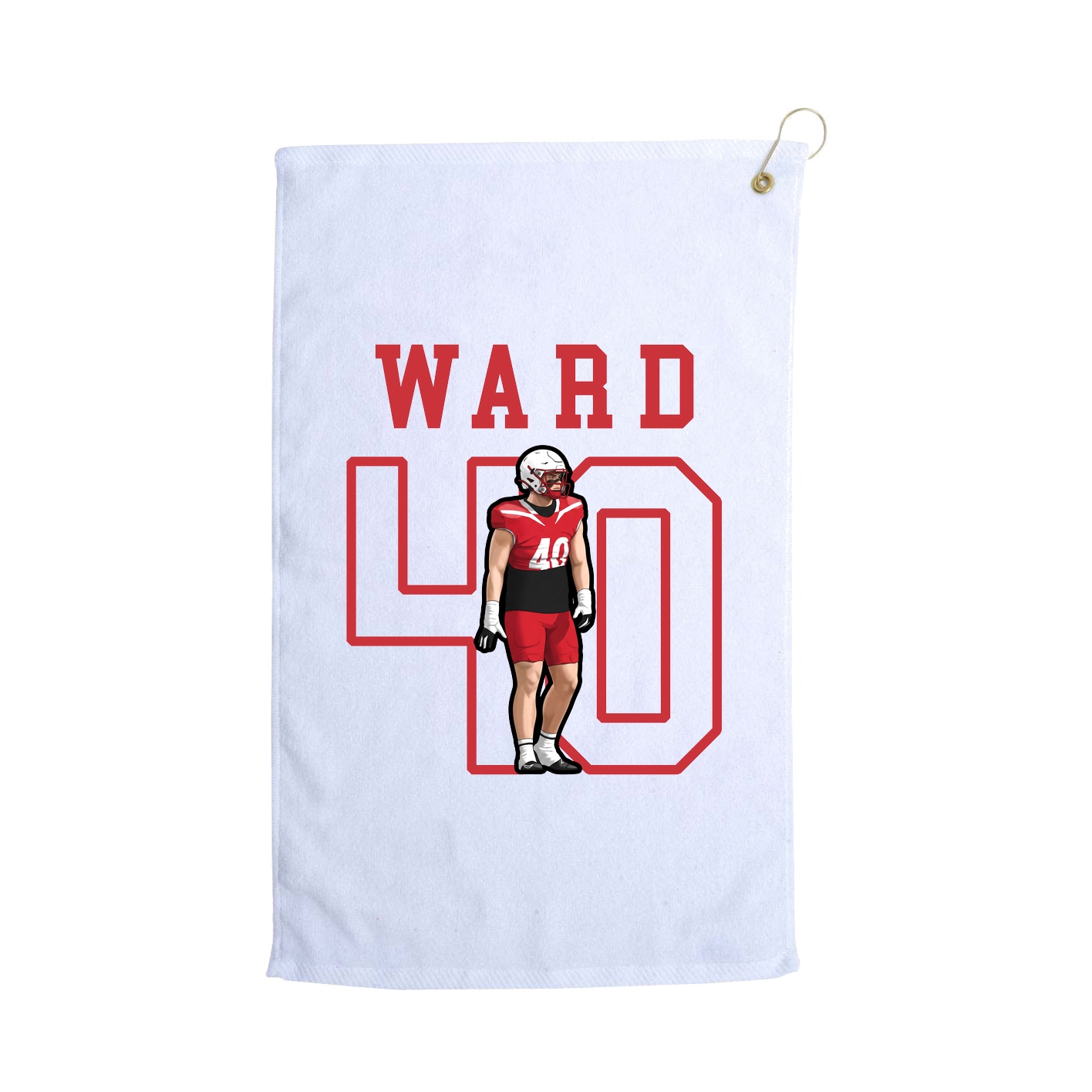 Golf Towel — Shirsey in White