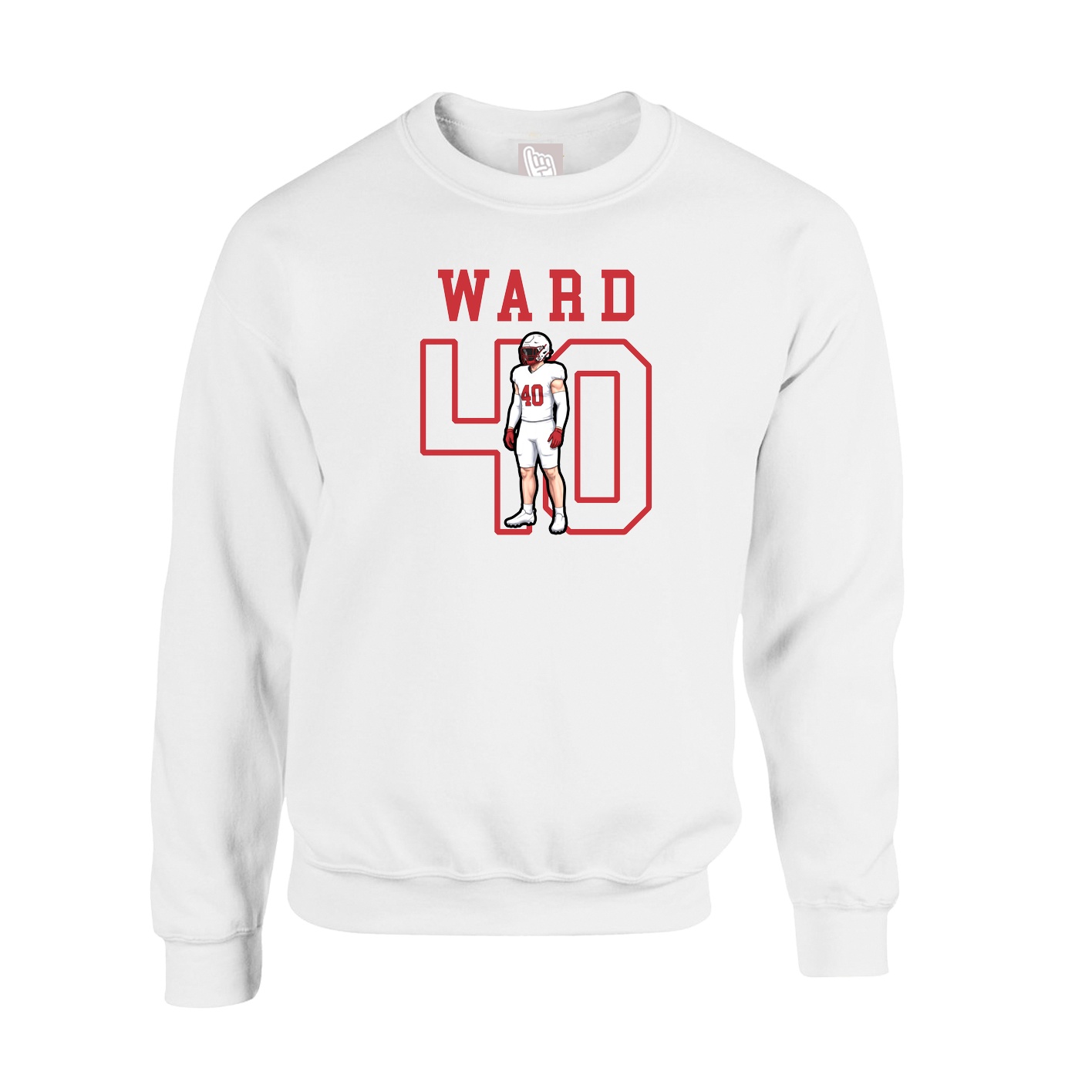 Fleece Crew — Shirsey in White