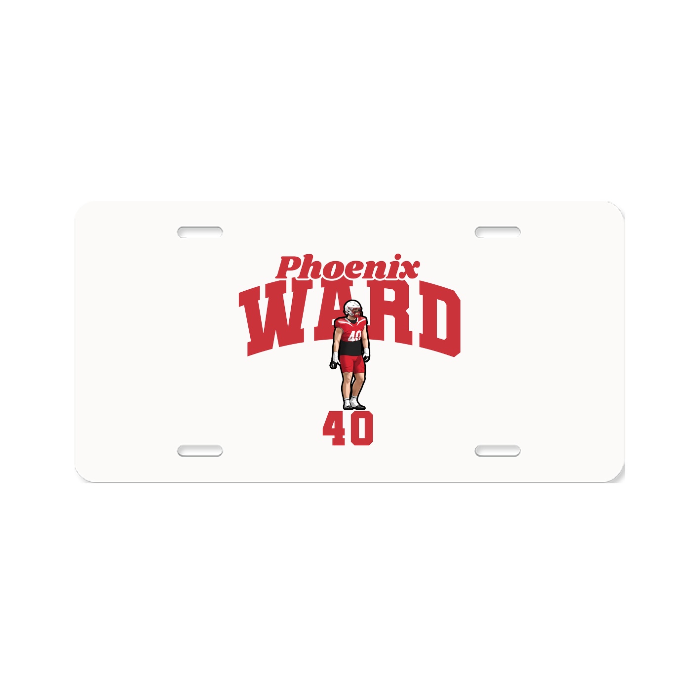 License Plate — Signature Arch in Classic