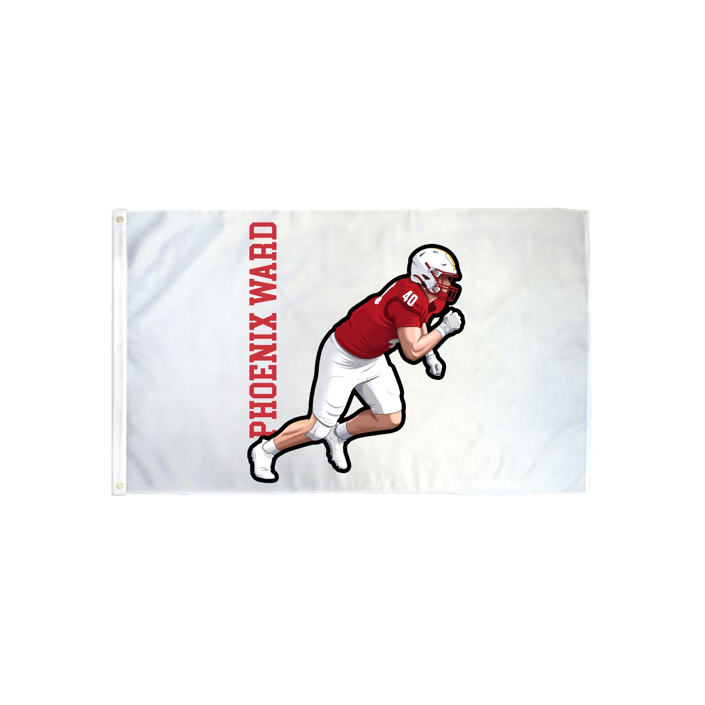 3x5 Flag — Name Vertical in Classic