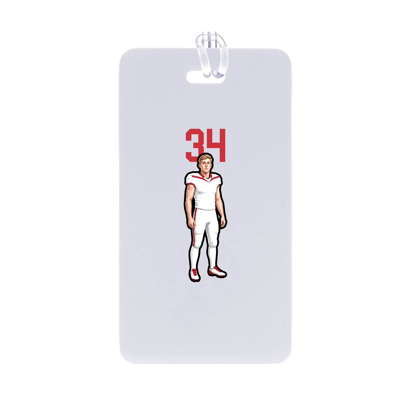 Bag Tag — Number Top in Classic