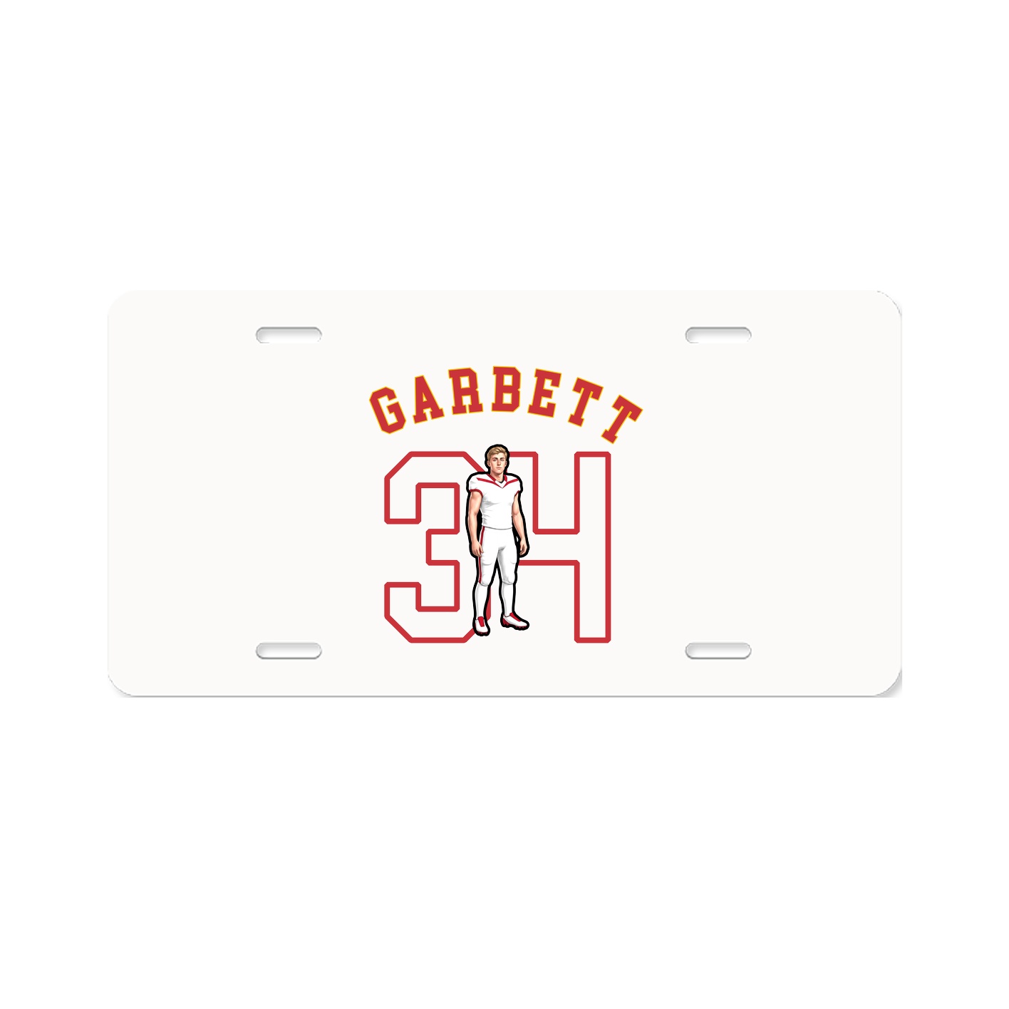 License Plate — Shirsey Arch in Classic