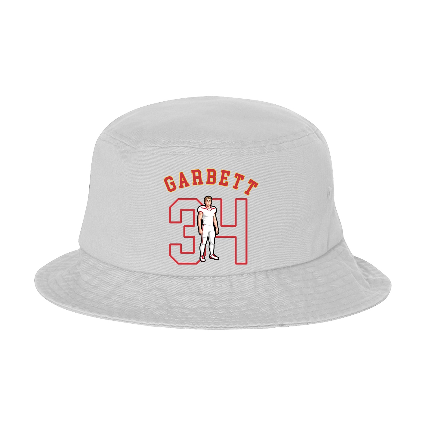 Bucket Cap — Shirsey Arch in White