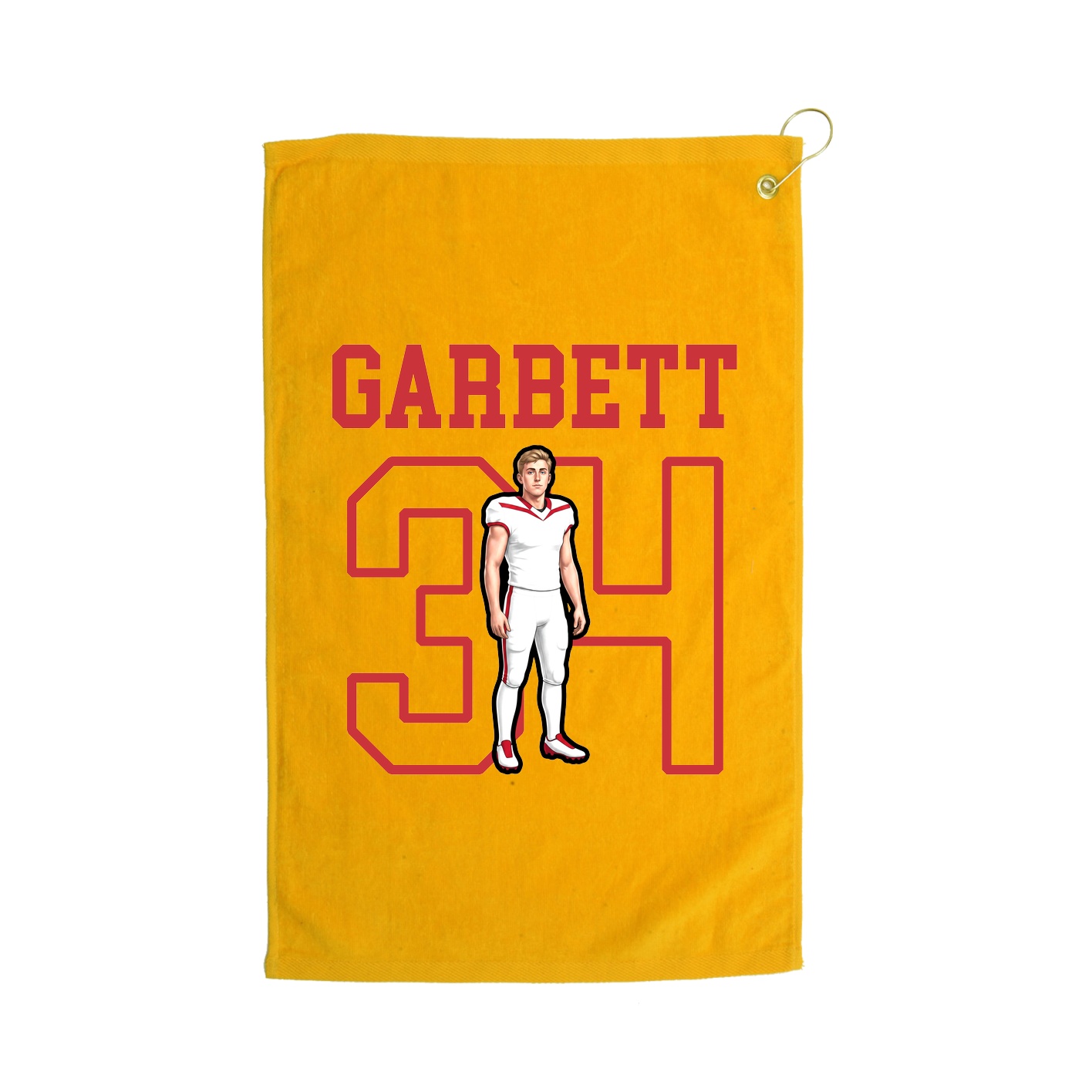 Golf Towel — Shirsey in Gold