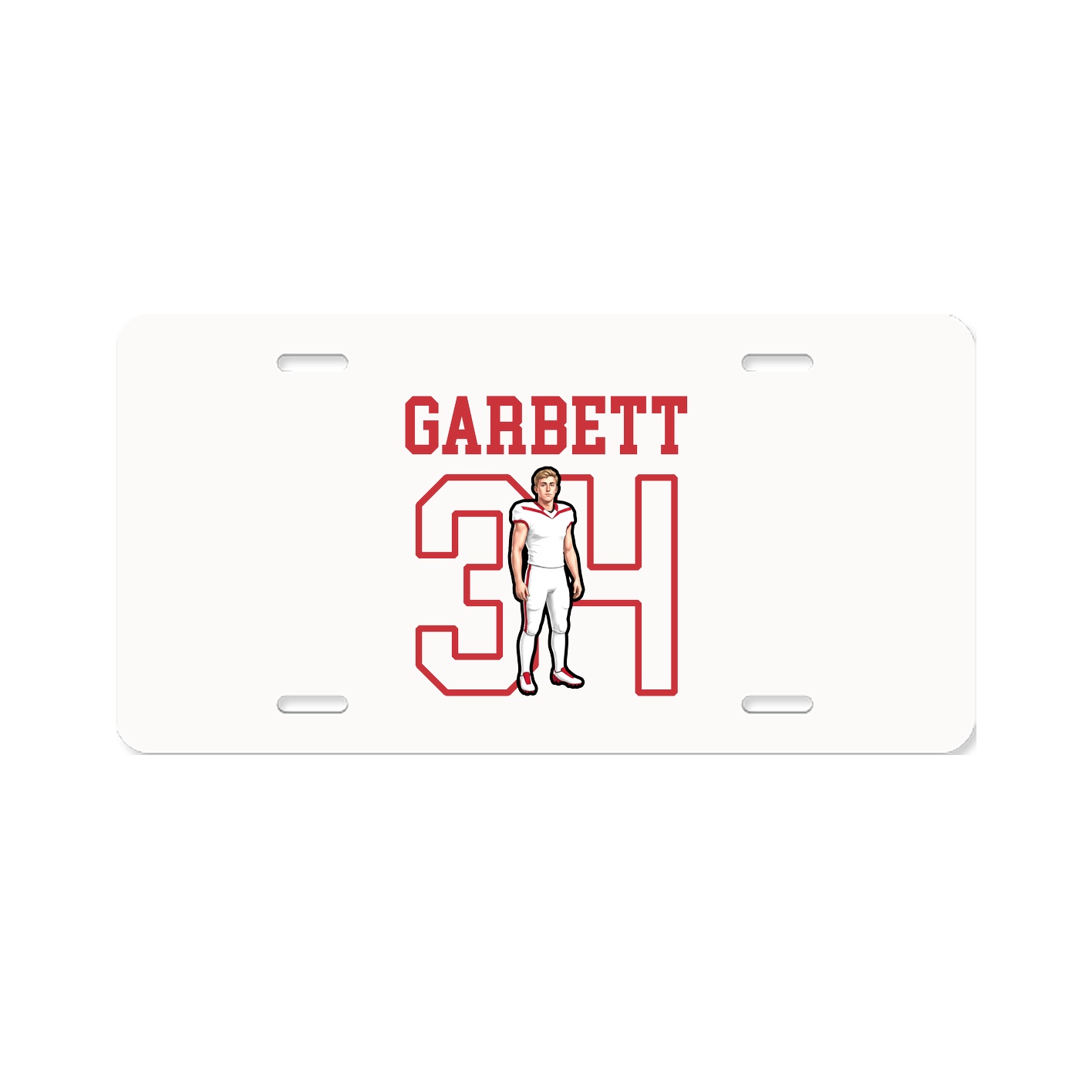 License Plate — Shirsey in Classic