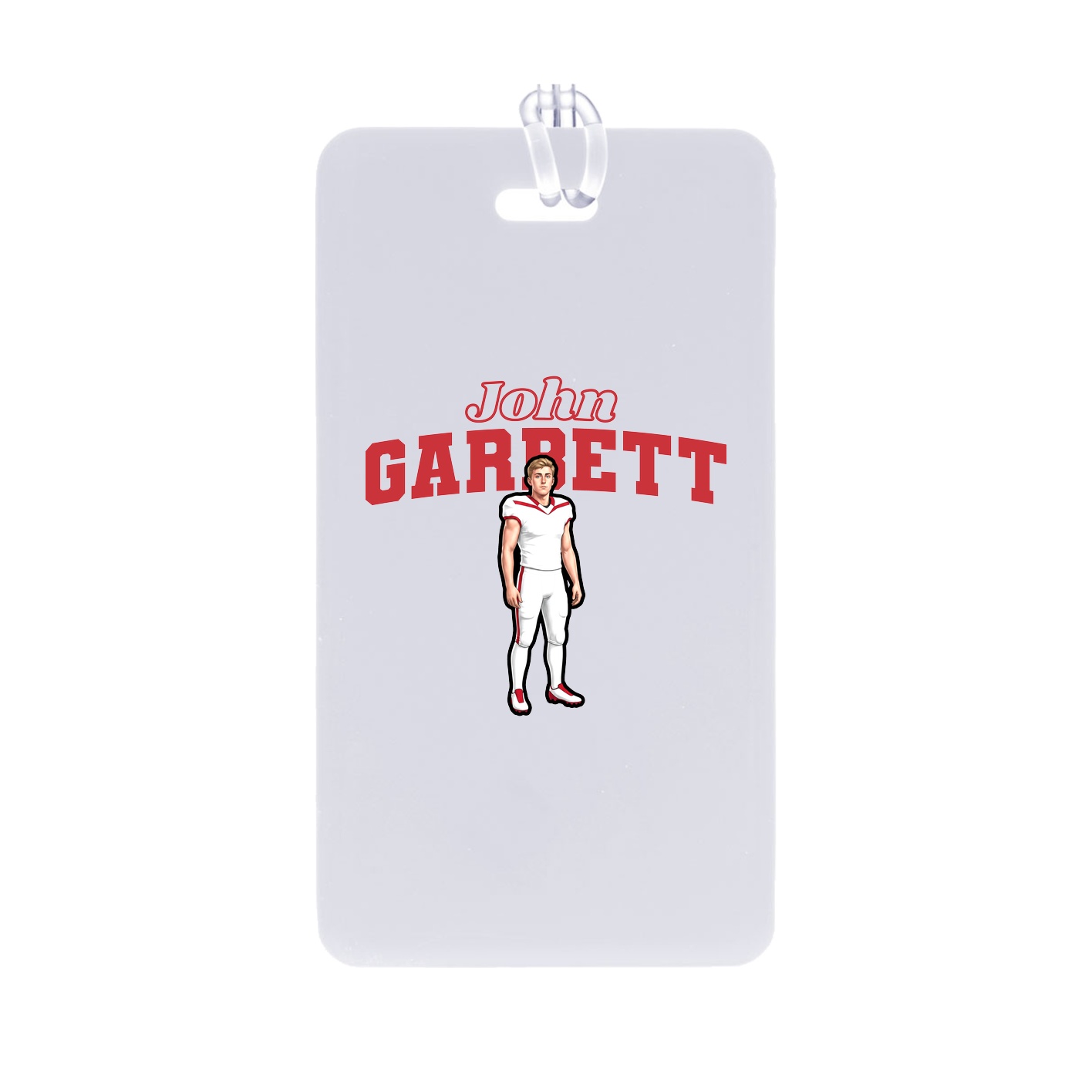 Bag Tag — Name Arch in Classic