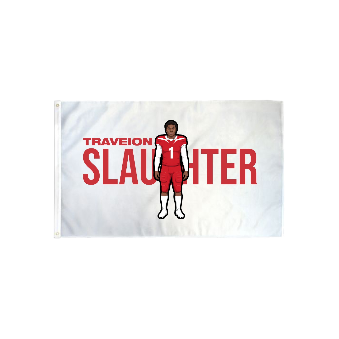 3x5 Flag — Player Name in Classic