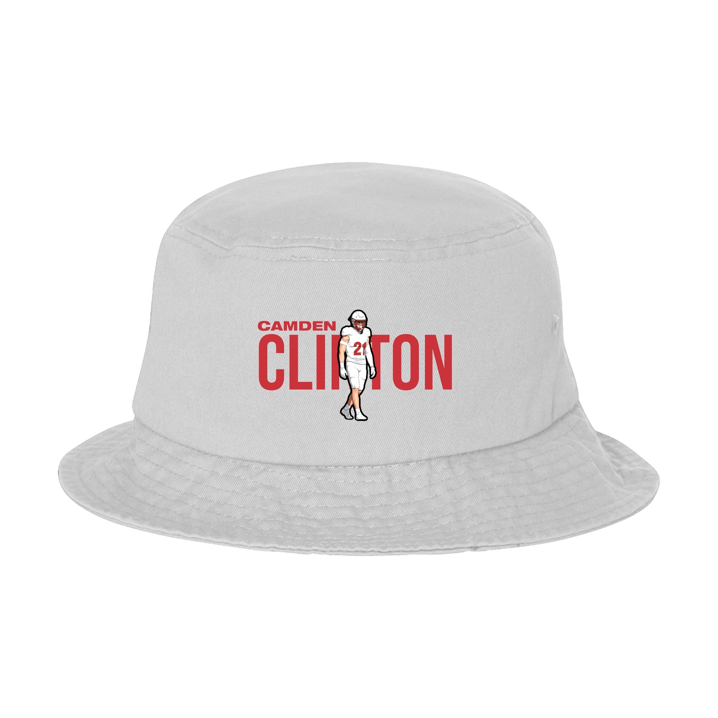 Bucket Cap — Player Name in White