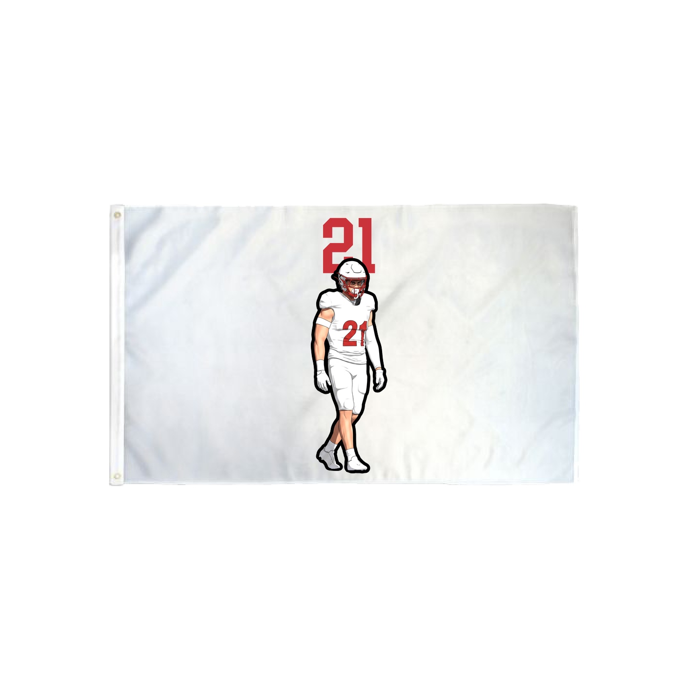 3x5 Flag — Number Top in Classic