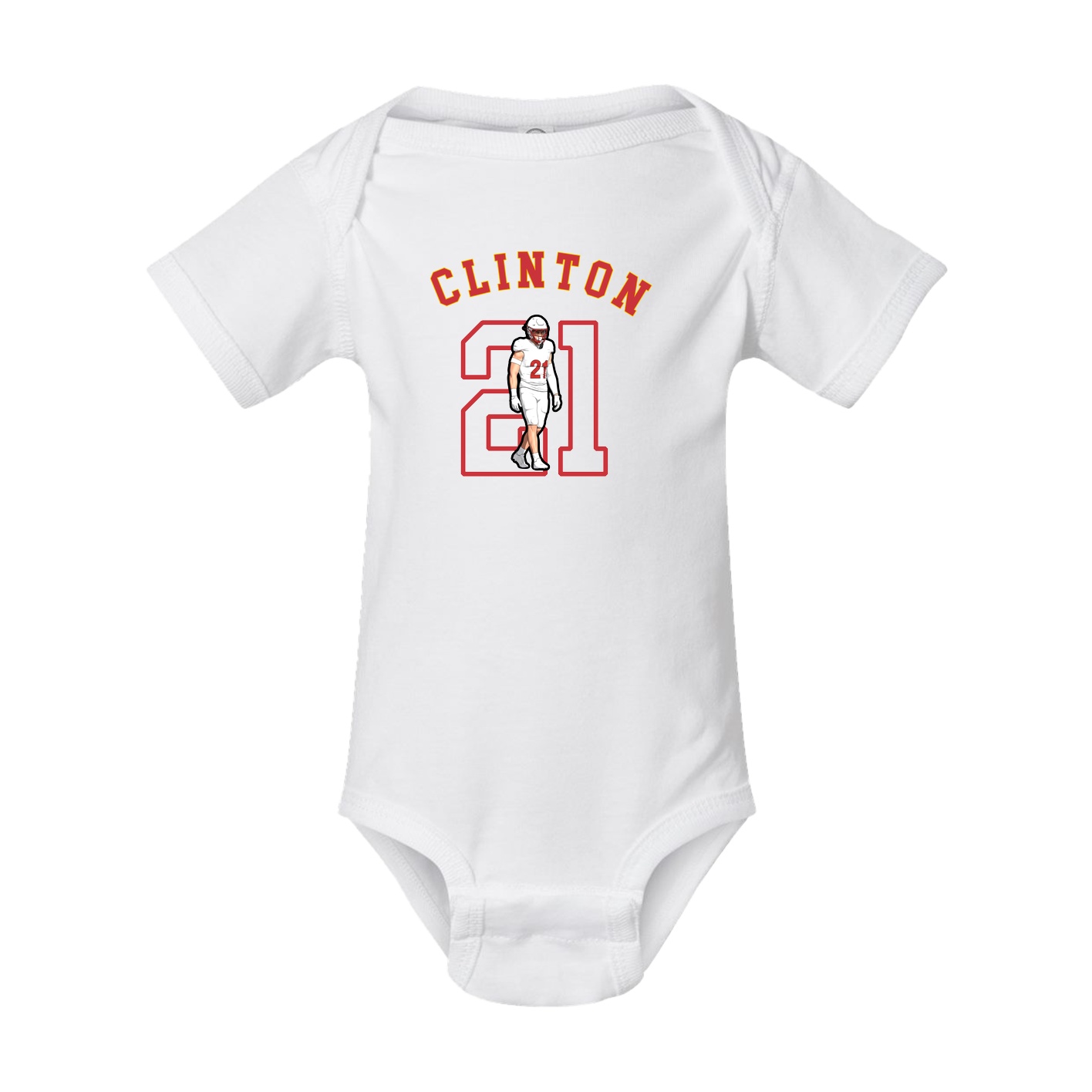 Baby Onesie — Shirsey Arch in White