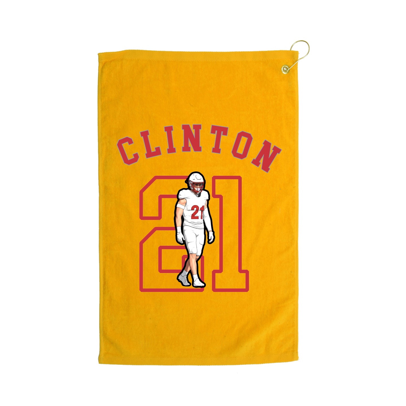 Golf Towel — Shirsey Arch in Gold