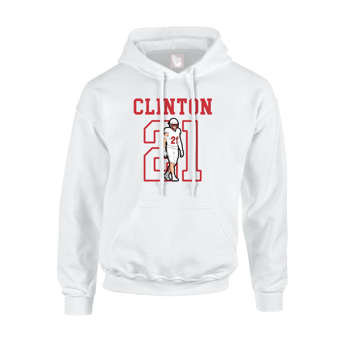 Youth Hoodie — Shirsey in White