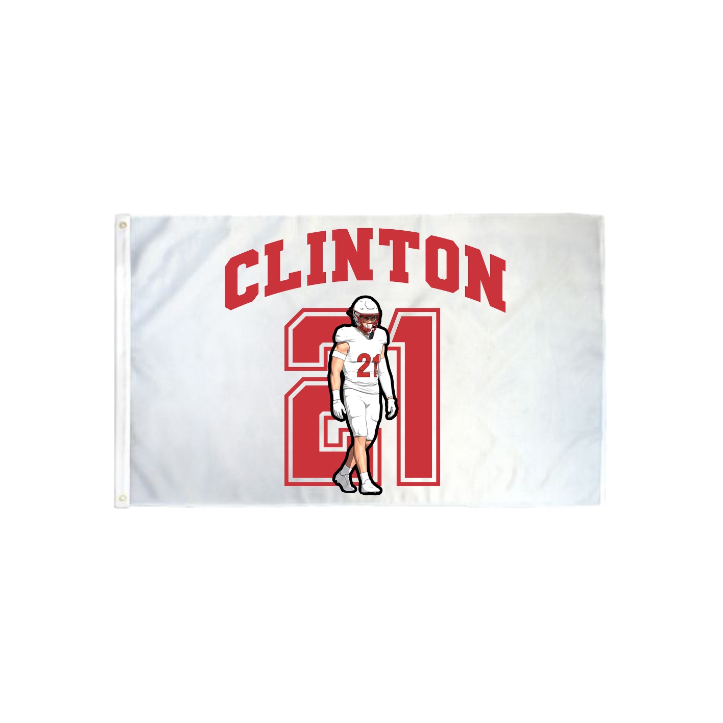 3x5 Flag — Number in Classic
