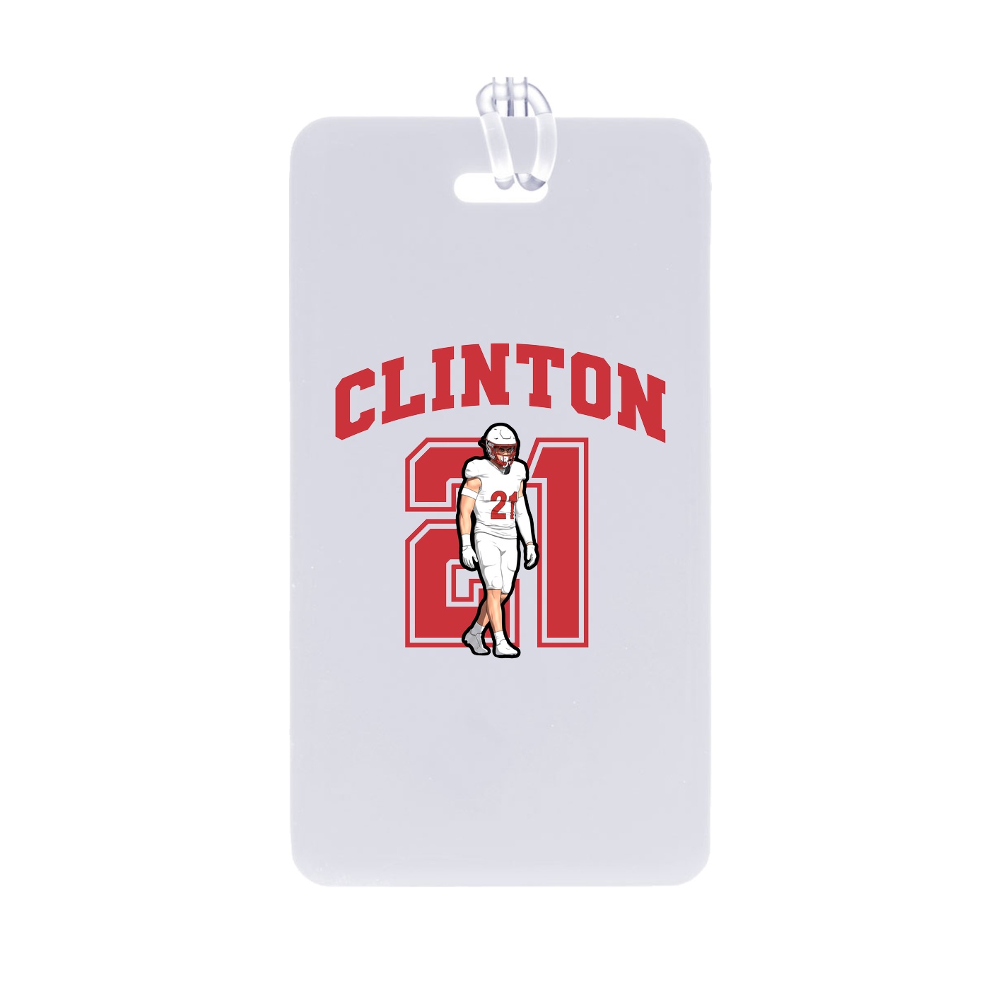 Bag Tag — Number in Classic