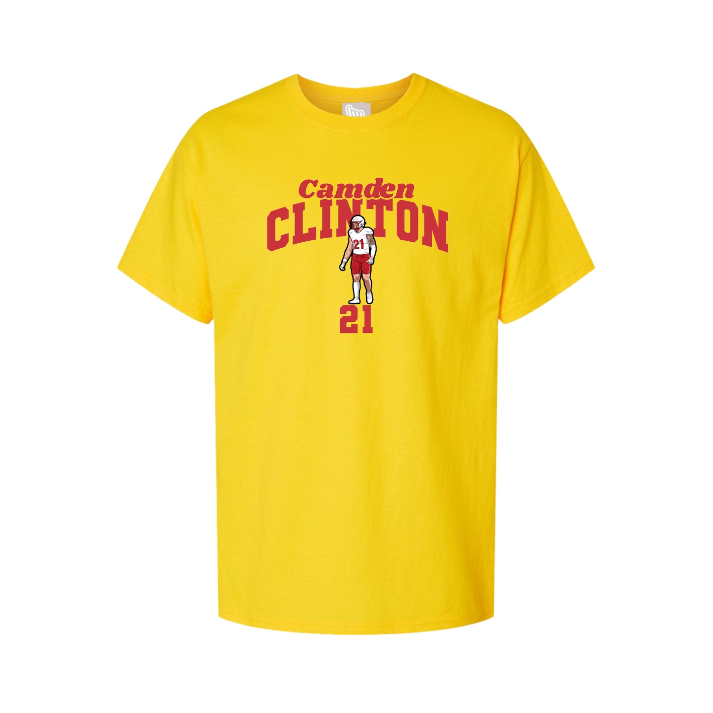 Youth Tee — Signature Arch in Gold
