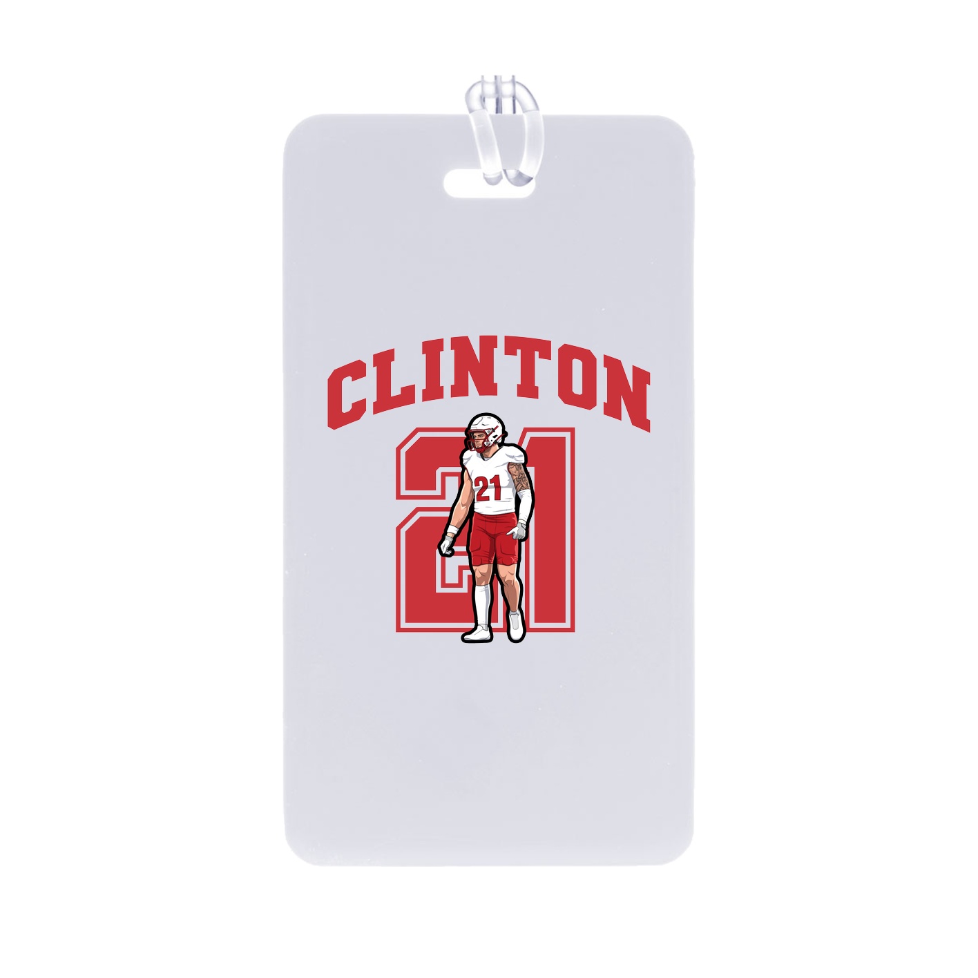 Bag Tag — Number in Classic