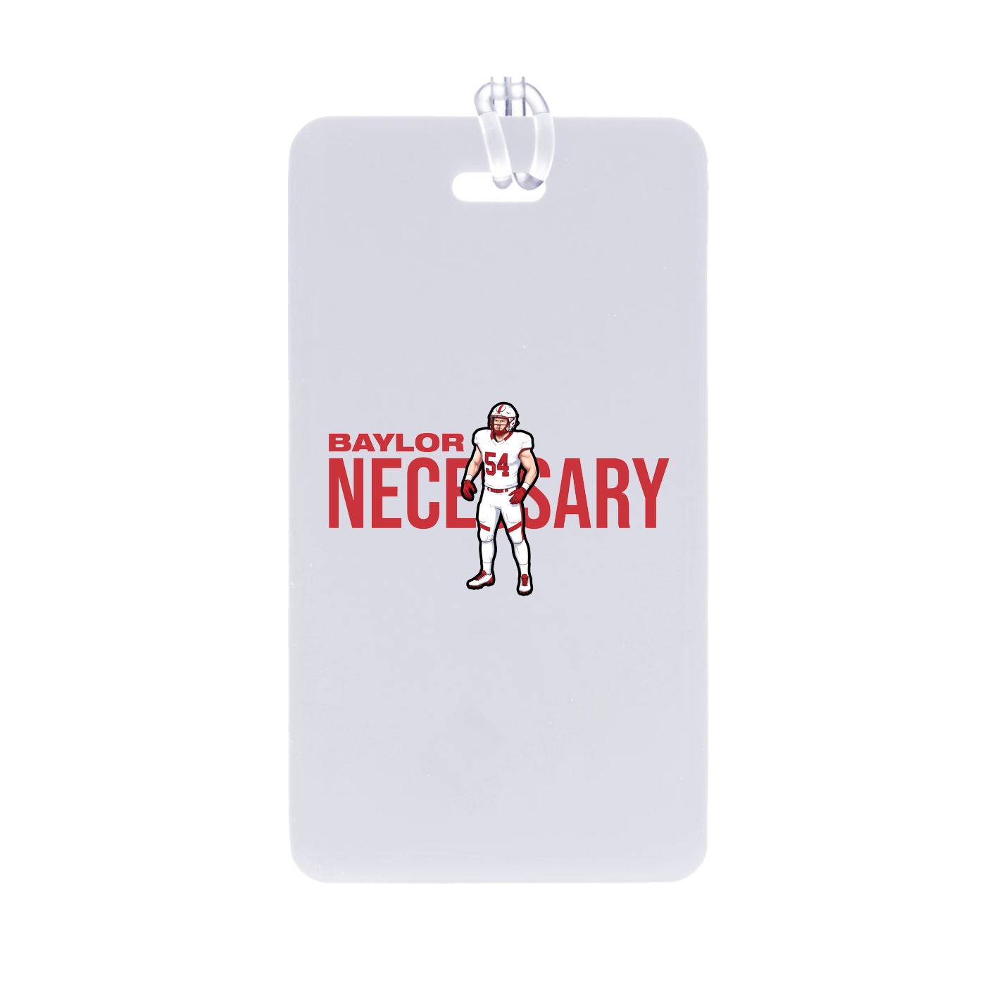 Bag Tag — Player Name in Classic