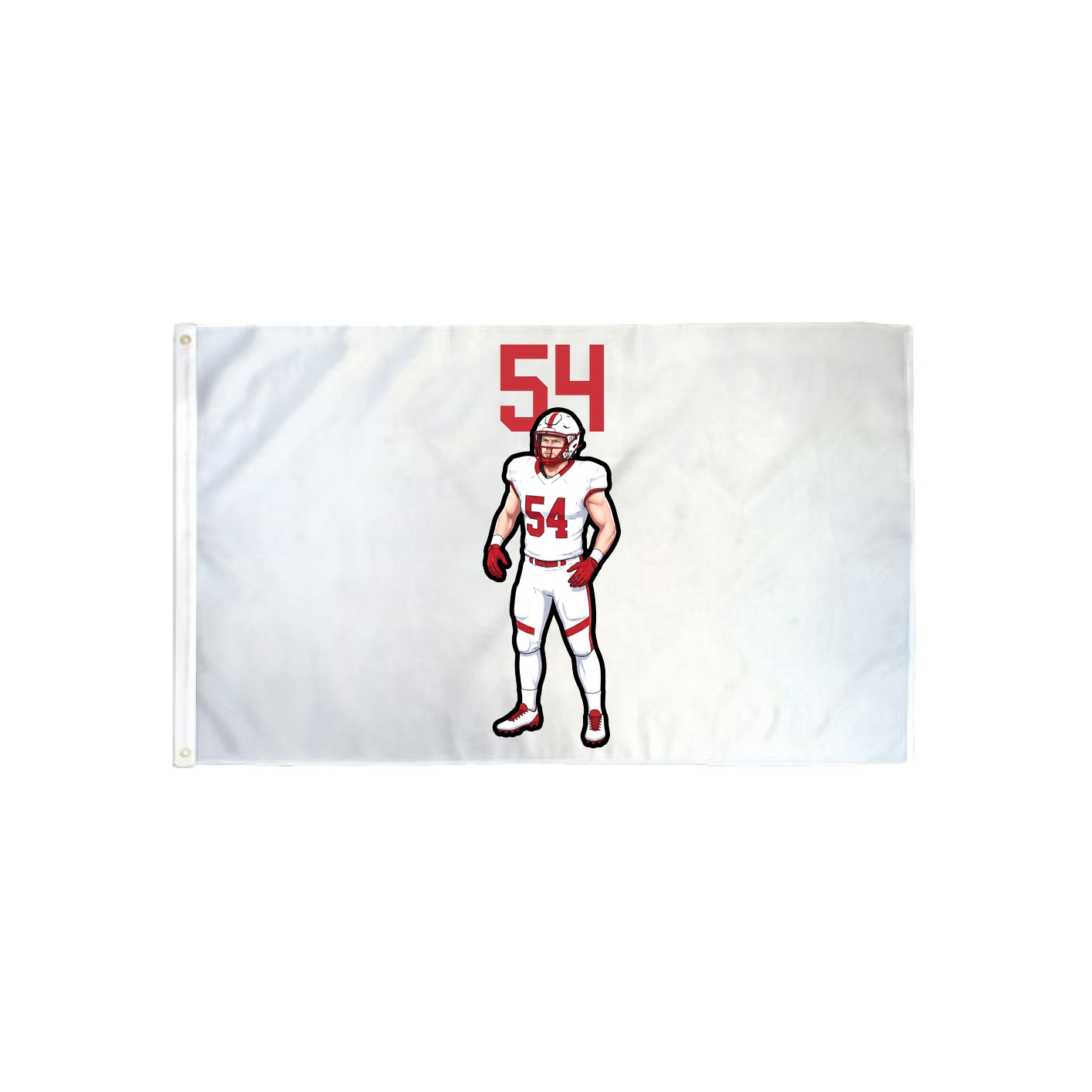 3x5 Flag — Number Top in Classic