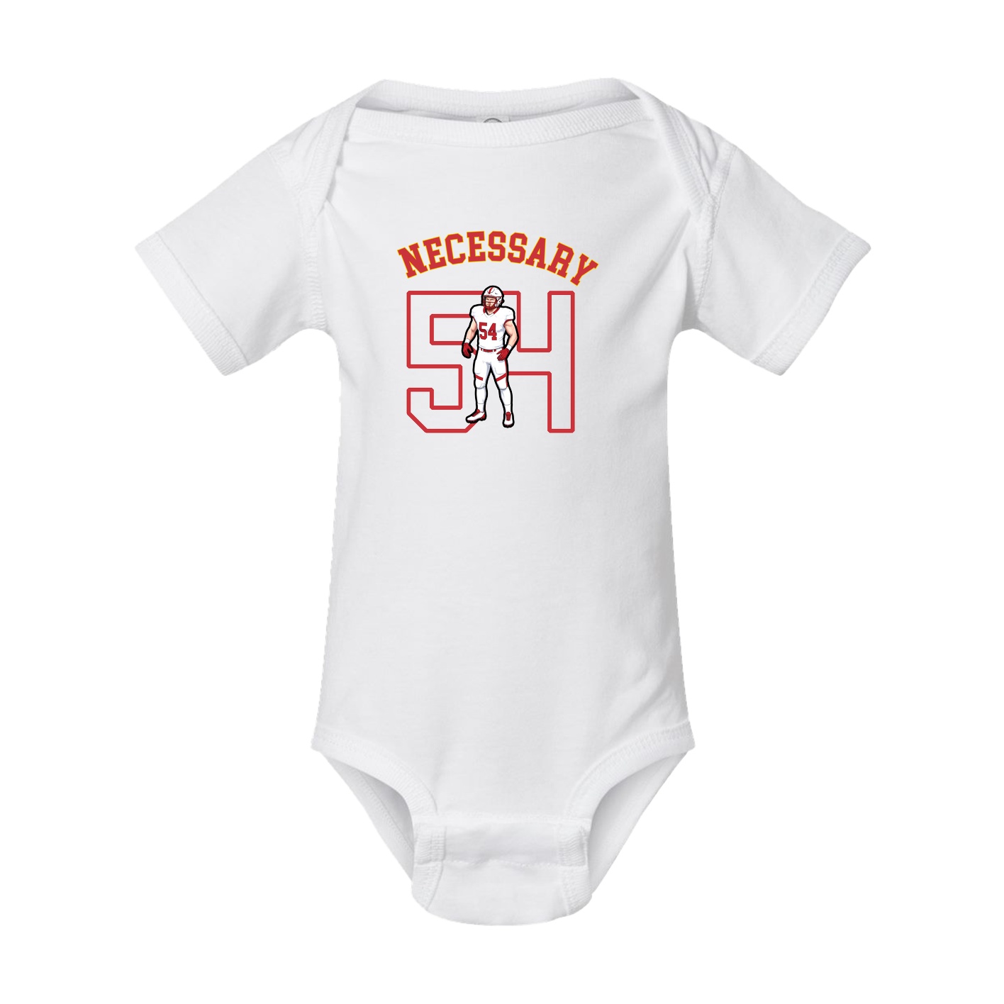 Baby Onesie — Shirsey Arch in White