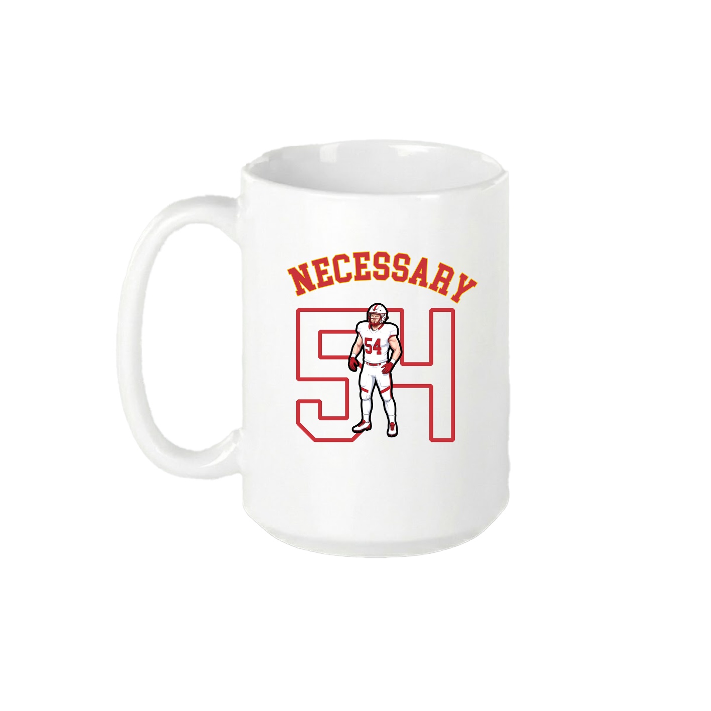 15oz Coffee Mug — Shirsey Arch in White