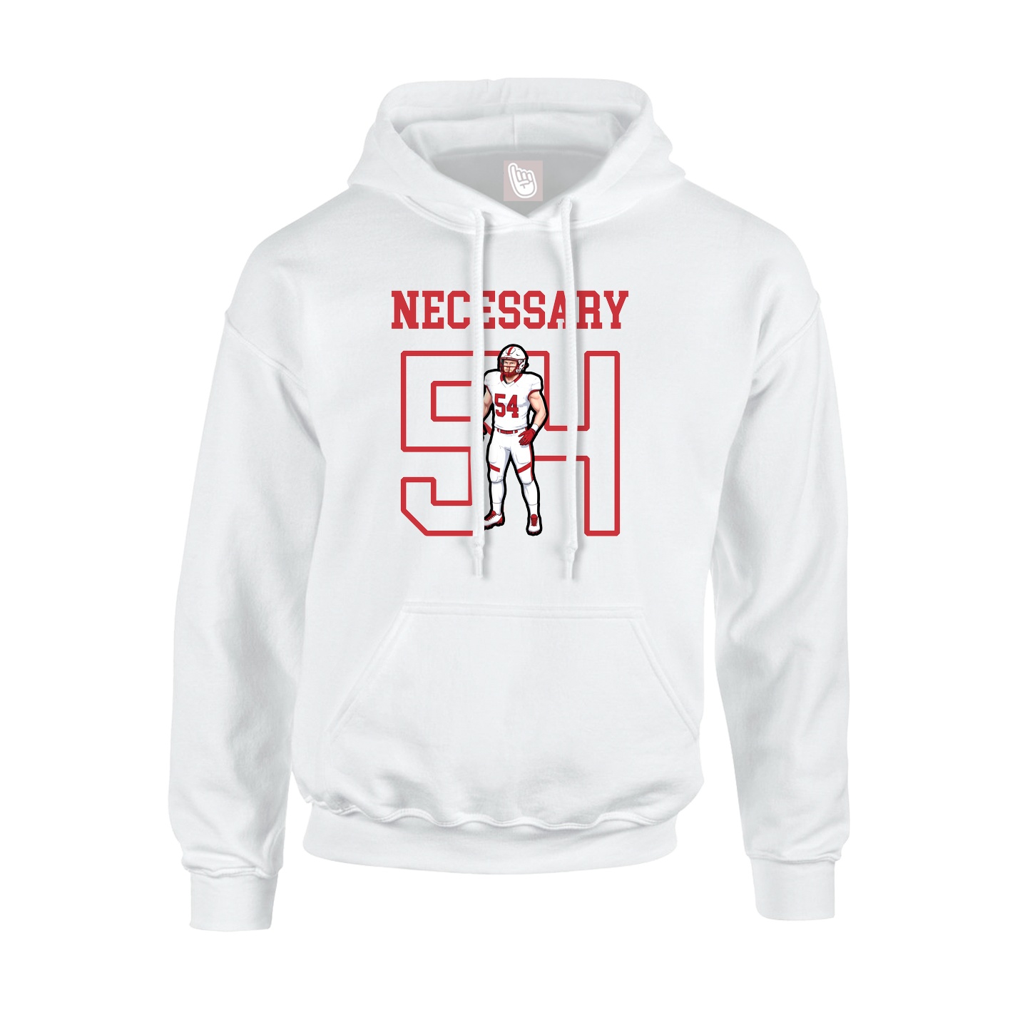Youth Hoodie — Shirsey in White