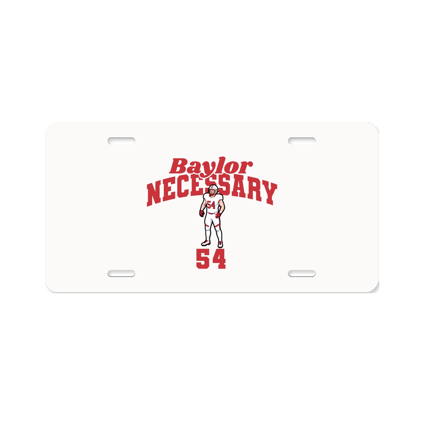 License Plate — Signature Arch in Classic